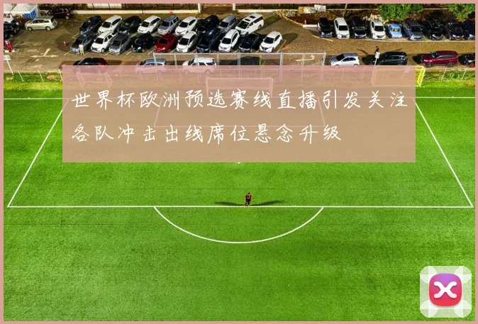 世界杯欧洲预选赛线直播引发关注各队冲击出线席位悬念升级