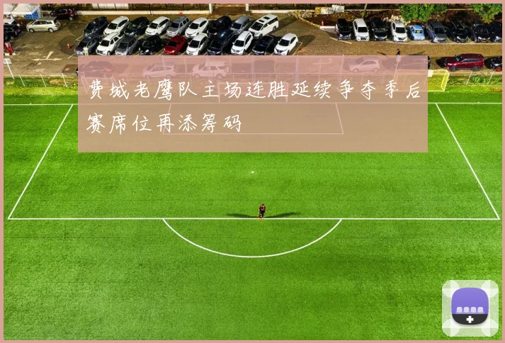 费城老鹰队主场连胜延续争夺季后赛席位再添筹码